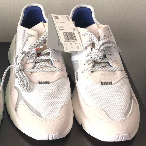 SOLD || Adidas Nite Jogger 3M in Cream/White - Picture 5 of 6